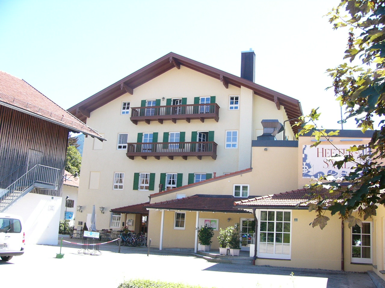 Alte Fassade - Gasthof zur Post in Grassau