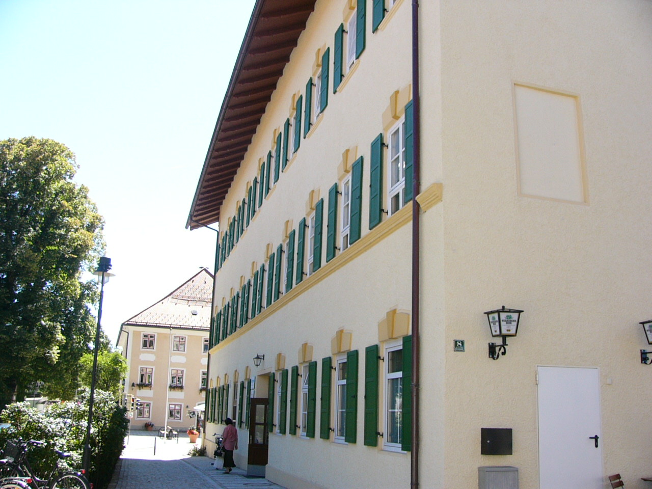 Alte Fassade - Gasthof zur Post in Grassau