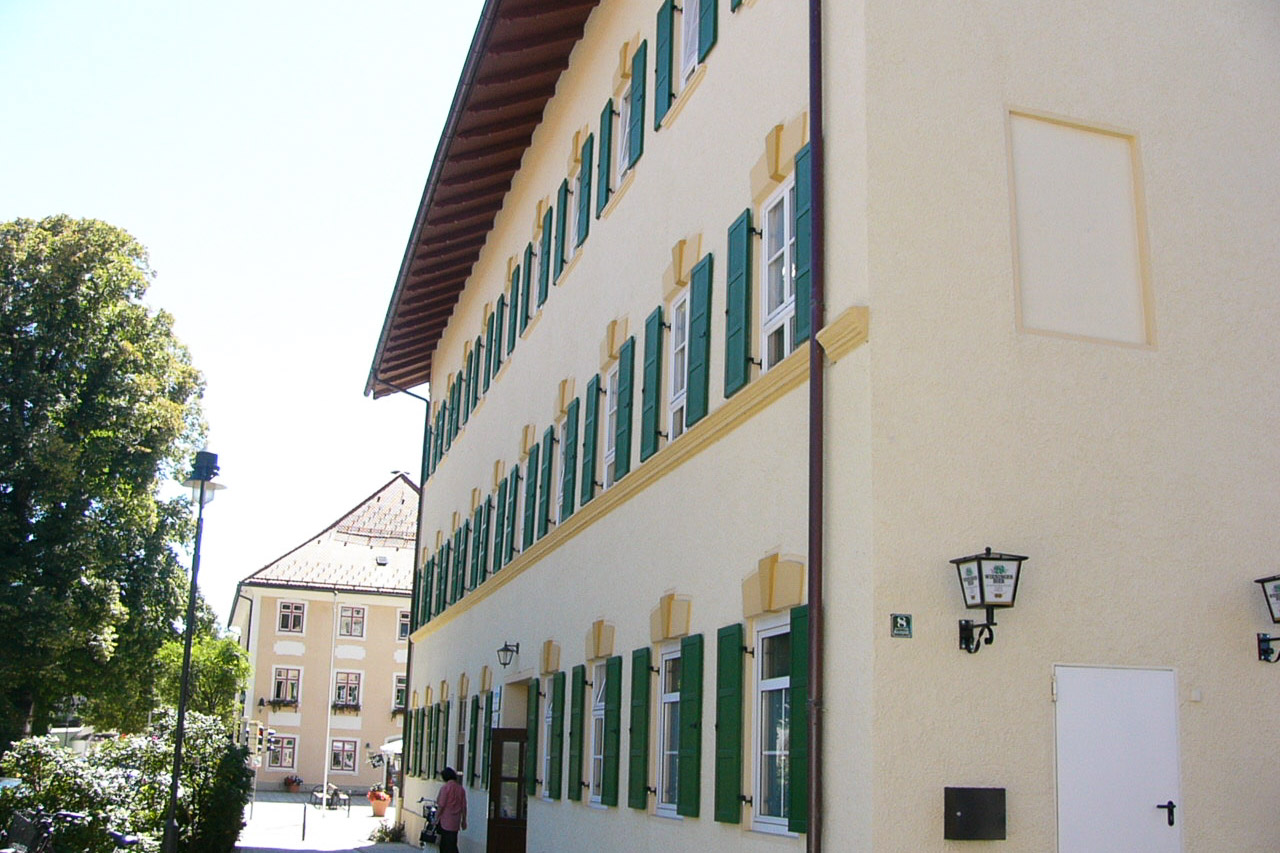 Alte Fassade - Gasthof zur Post in Grassau