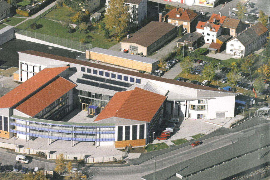 AKG Annette Kolb Gymnasium in Traunstein - aus der Luft
