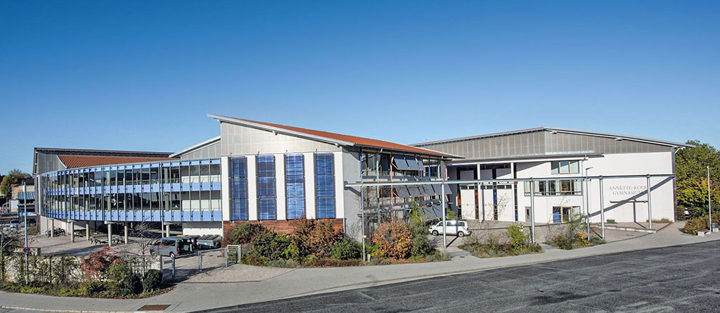 AKG Annette Kolb Gymnasium in Traunstein - Haupteingang