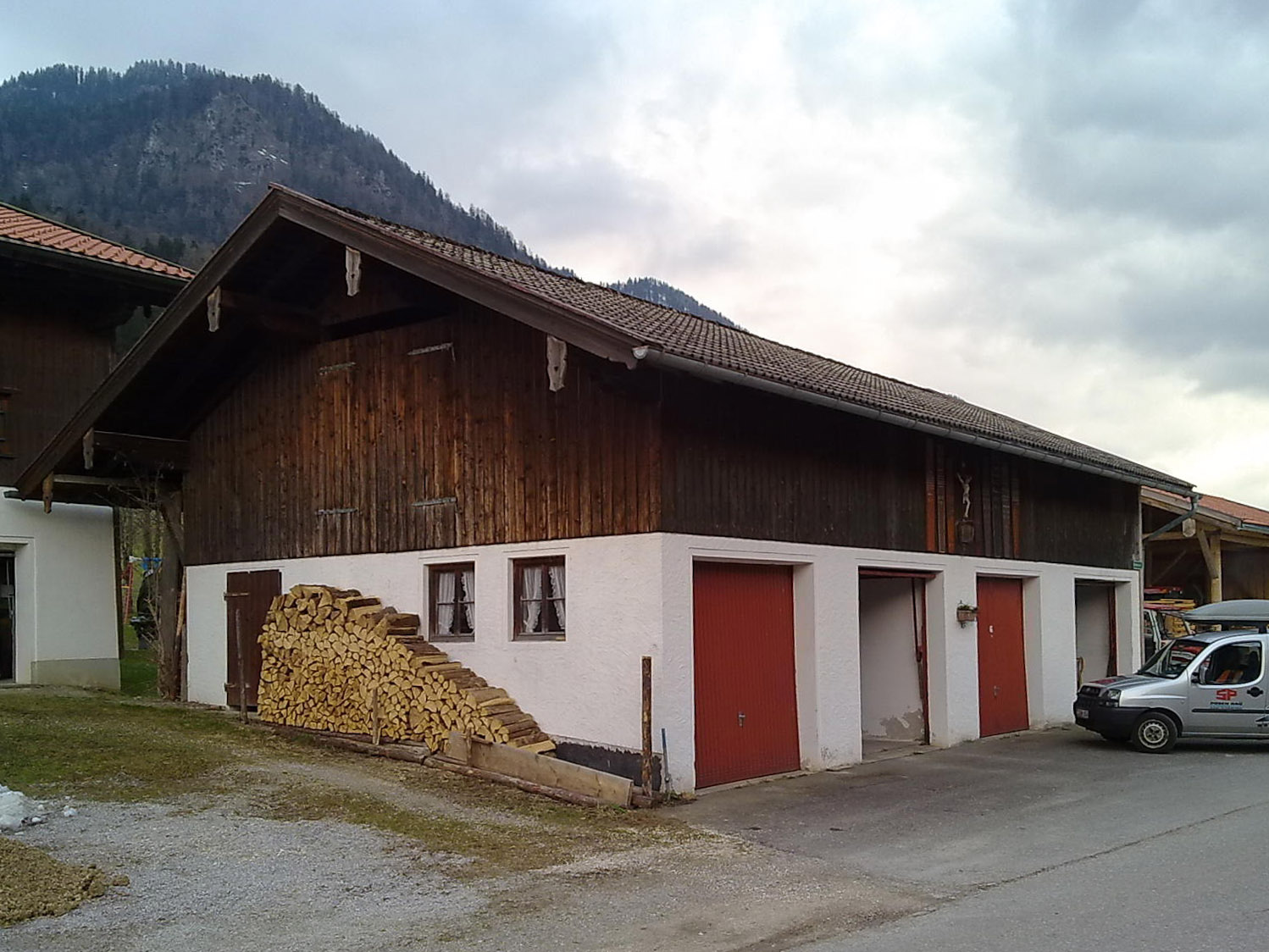Vor der Aufstockung