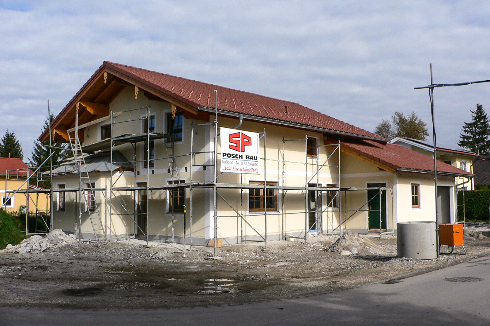 Aussenputz-Arbeiten