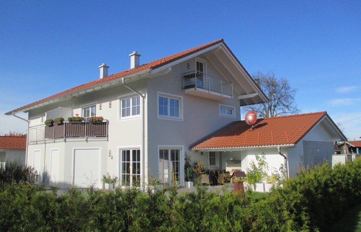 Terrasse südseitig - Doppelhaus