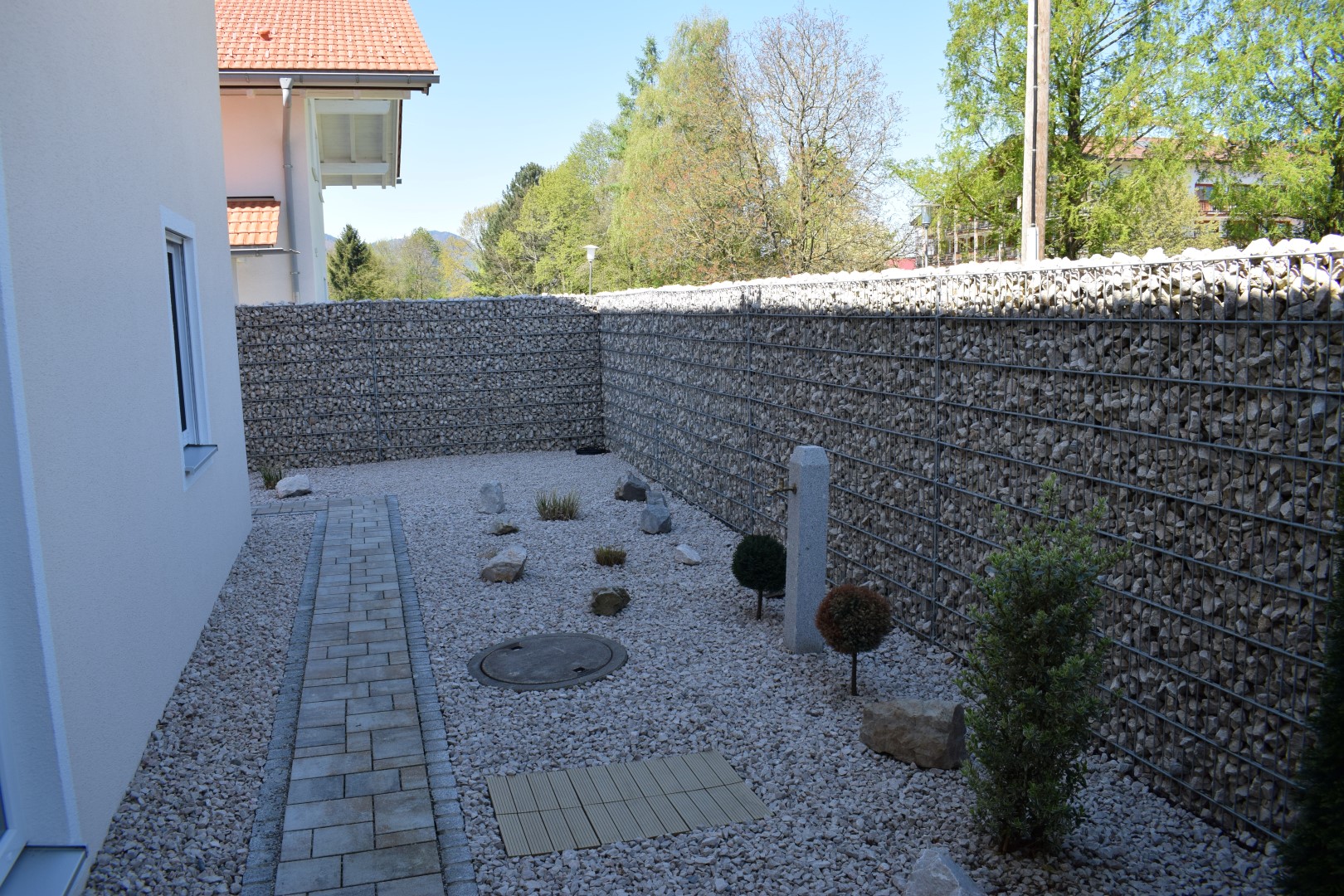 Einfamilienhaus - Gabione
