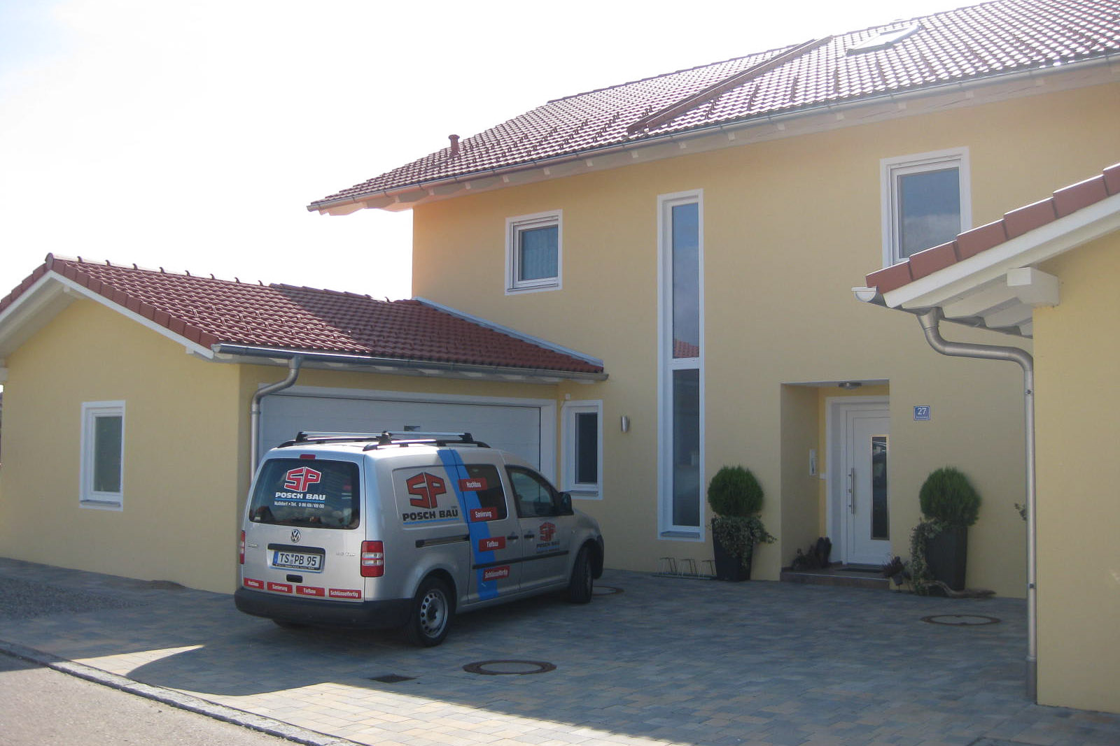 Einfamilienhaus mit Doppelgarage - Eingangsbereich