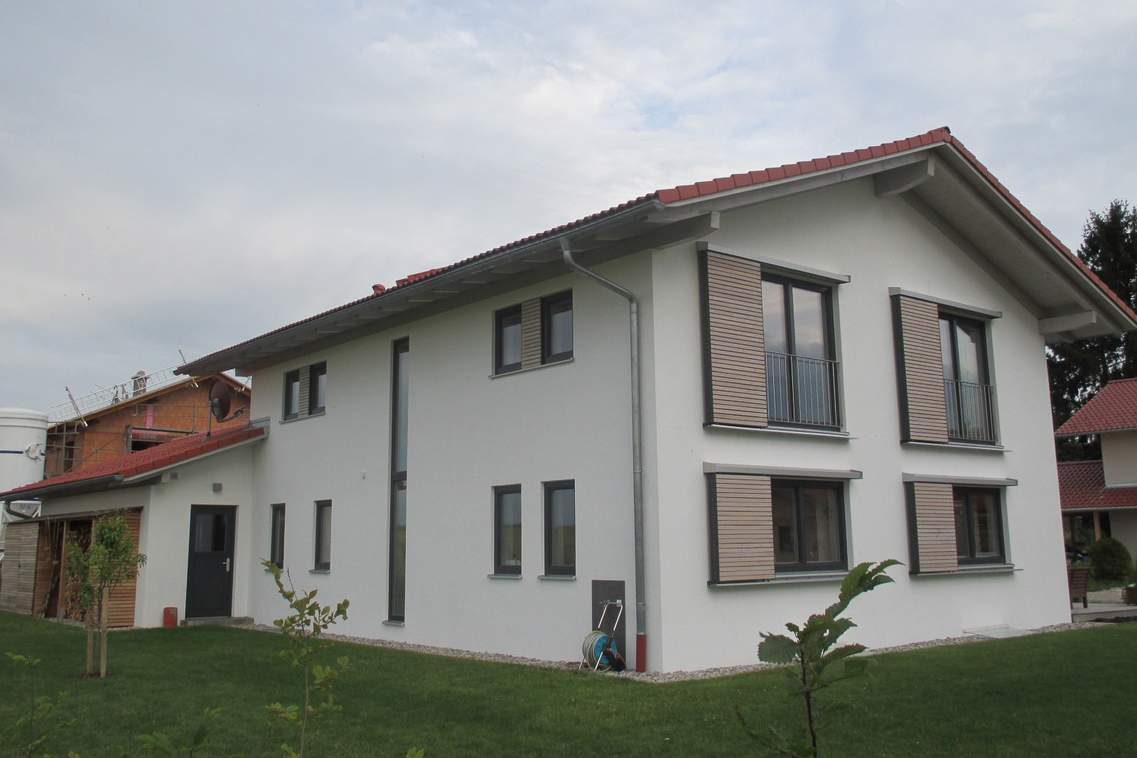 Einfamilienhaus - Schiebeläden
