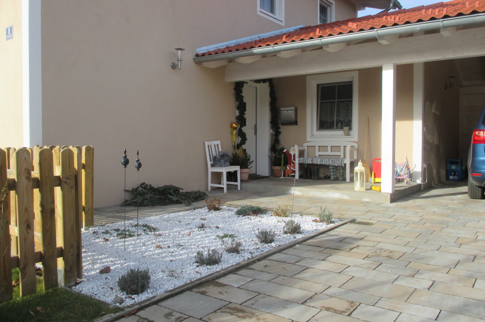 Einfamilienhaus Eingangsbereich