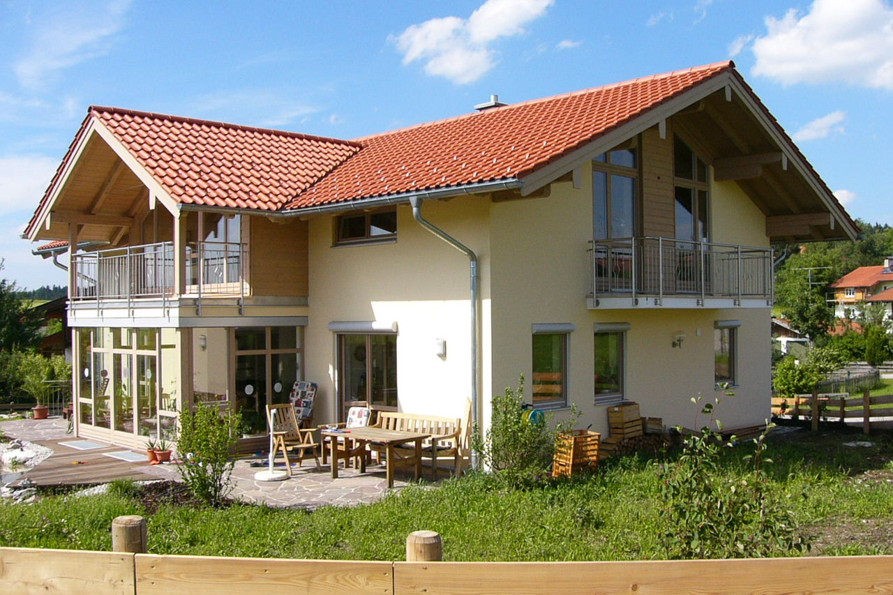 Einfamilienhaus mit Quergiebel