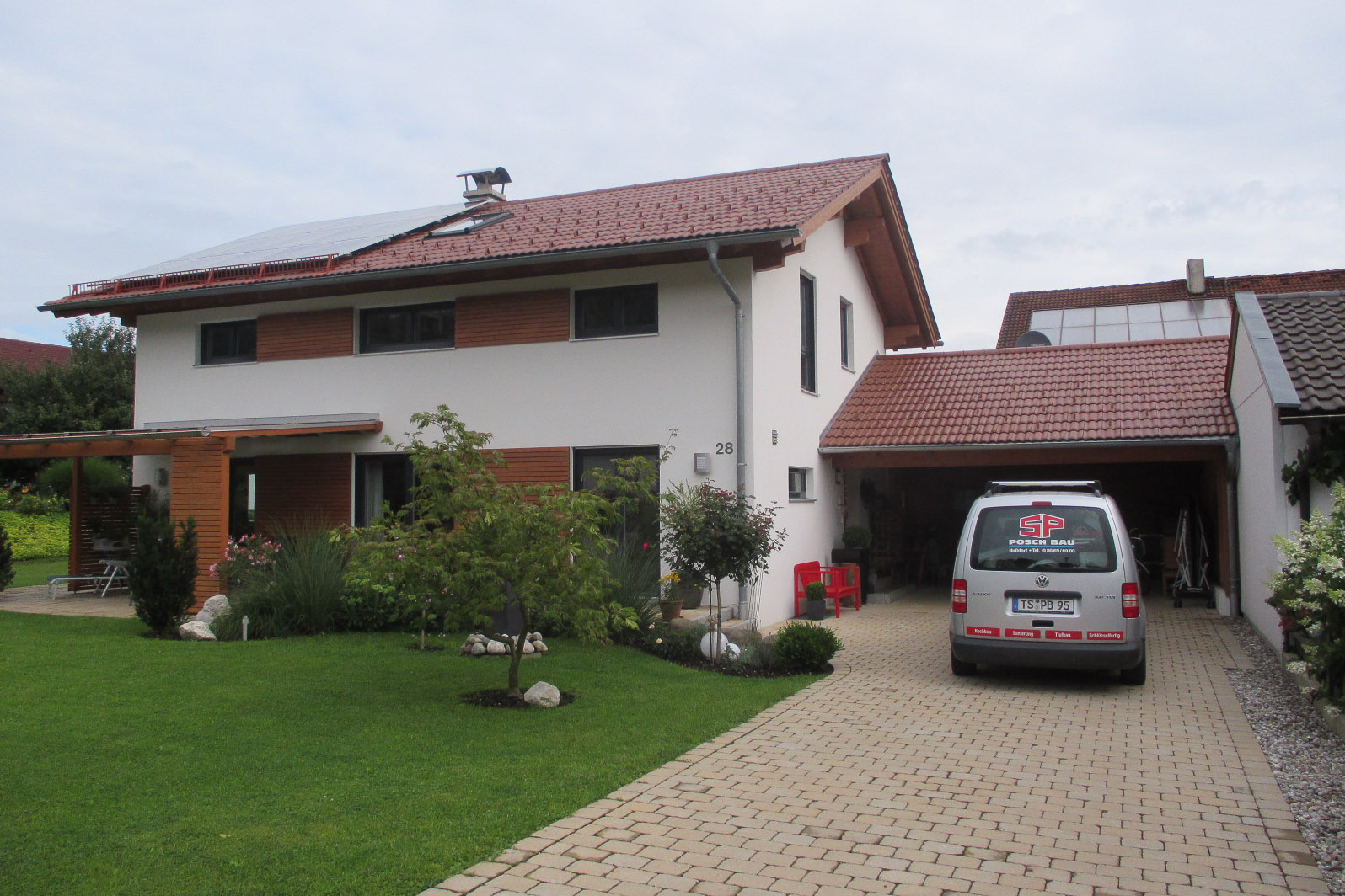 Einfamilienhaus - Zufahrt