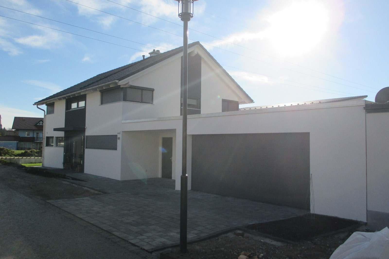 Doppelgarage - Modernes Einfamilienhaus
