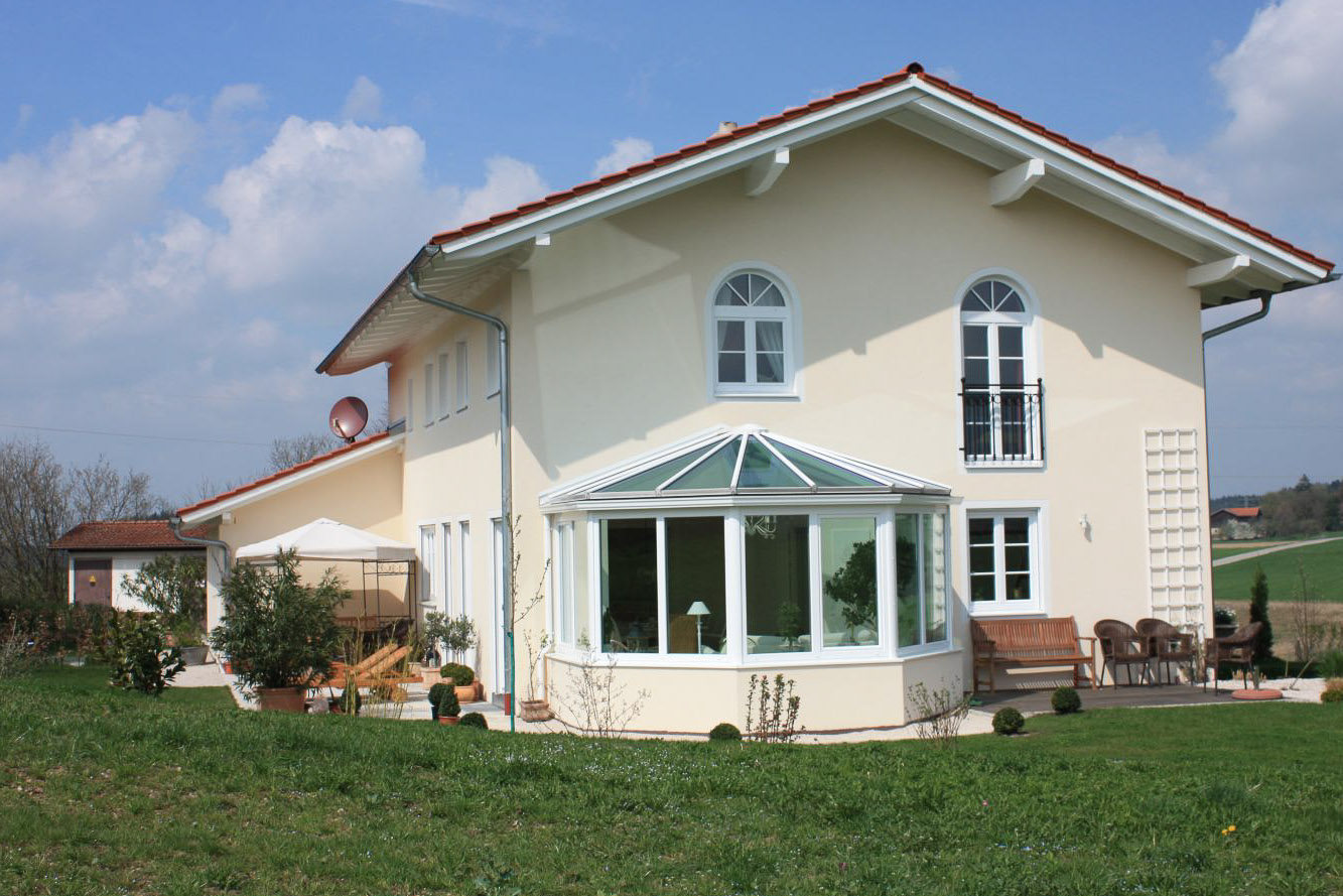 Einfamilienhaus mit Wintergarten