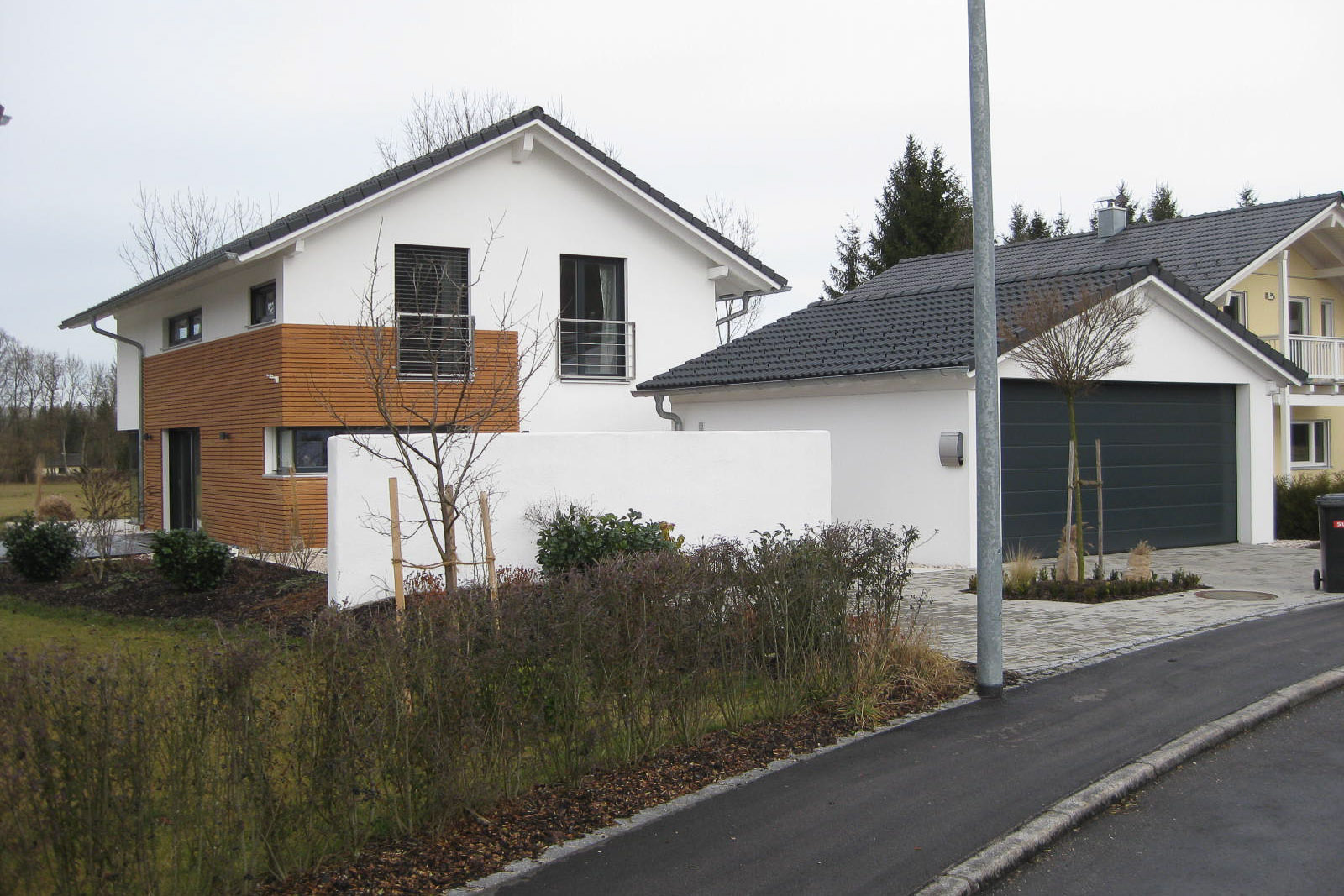 Einfamilienhaus mit Holzfassade