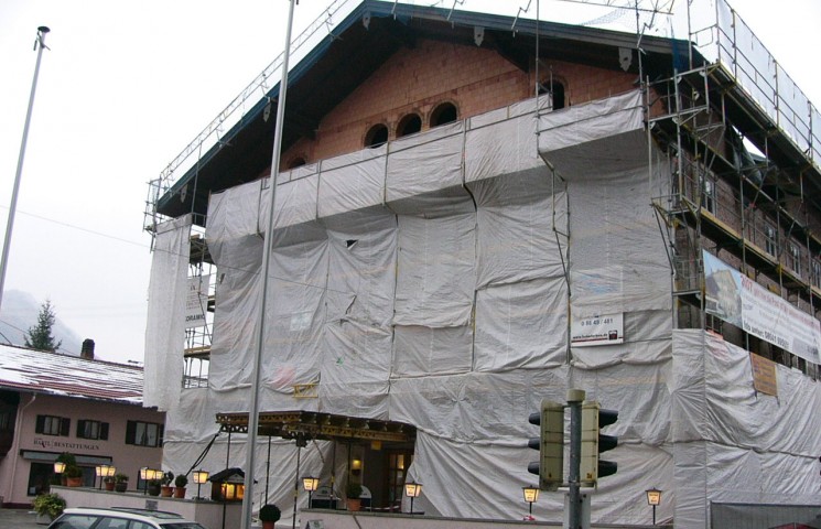 Alte Fassade - Gasthof zur Post in Grassau