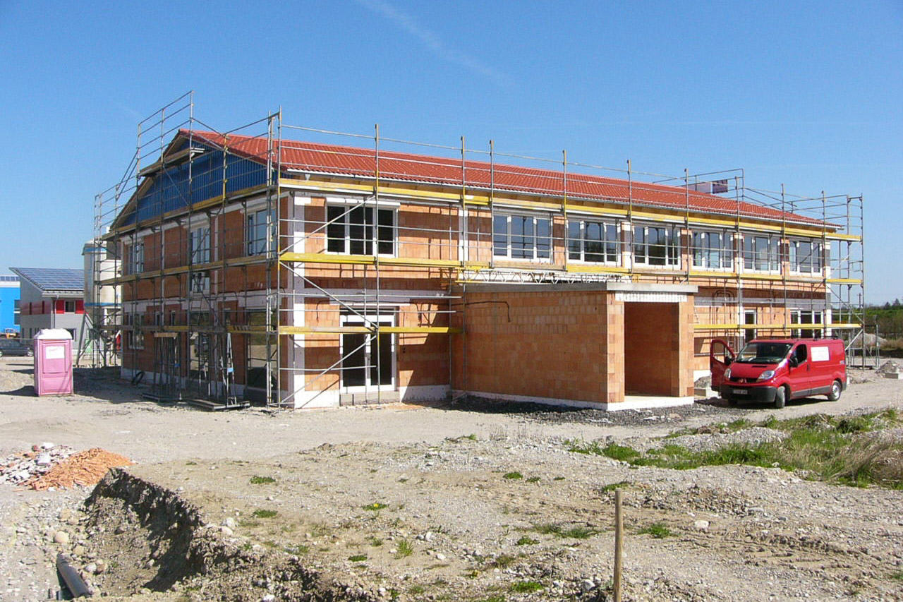 Gewerbehalle der Schlosserei Pertl im Chiemgau