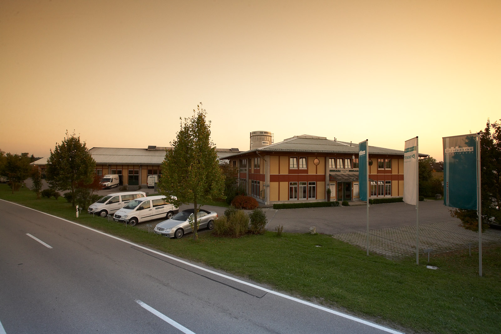Betriebsgebäude der Schreinerei Daxenberger in Seeon
