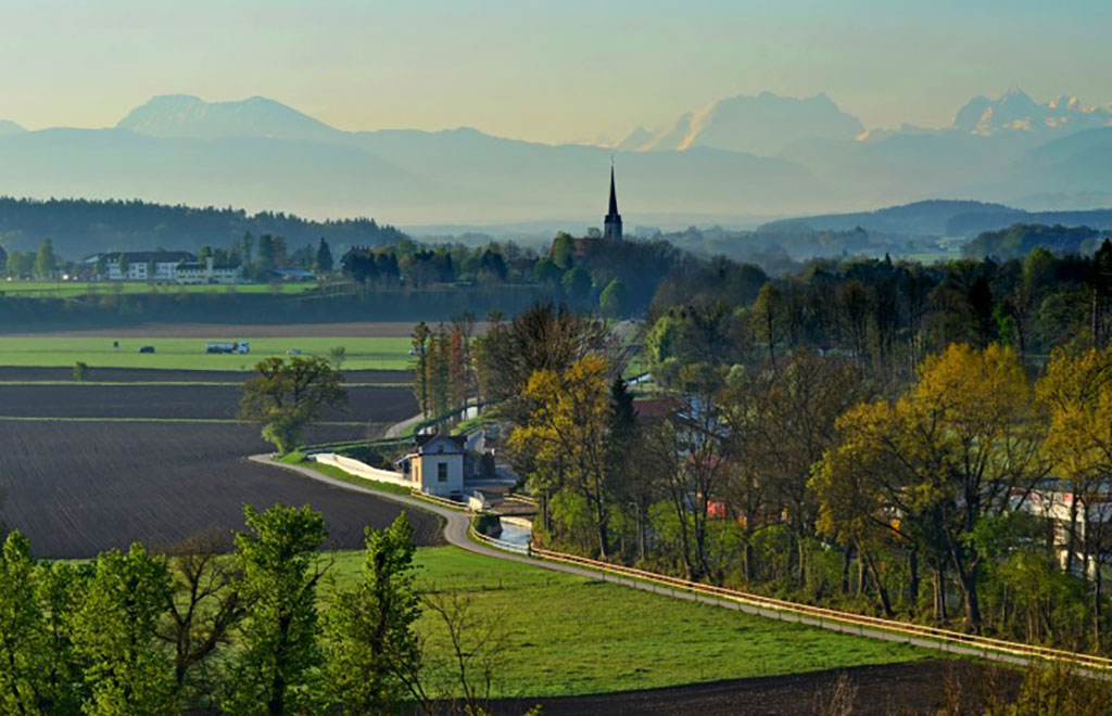 Fließwasserkraftwerk an der Traun