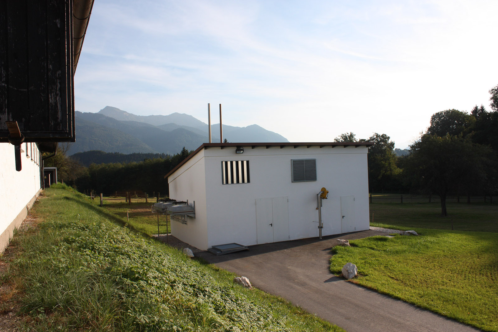 Technikhaus Biogasanlage