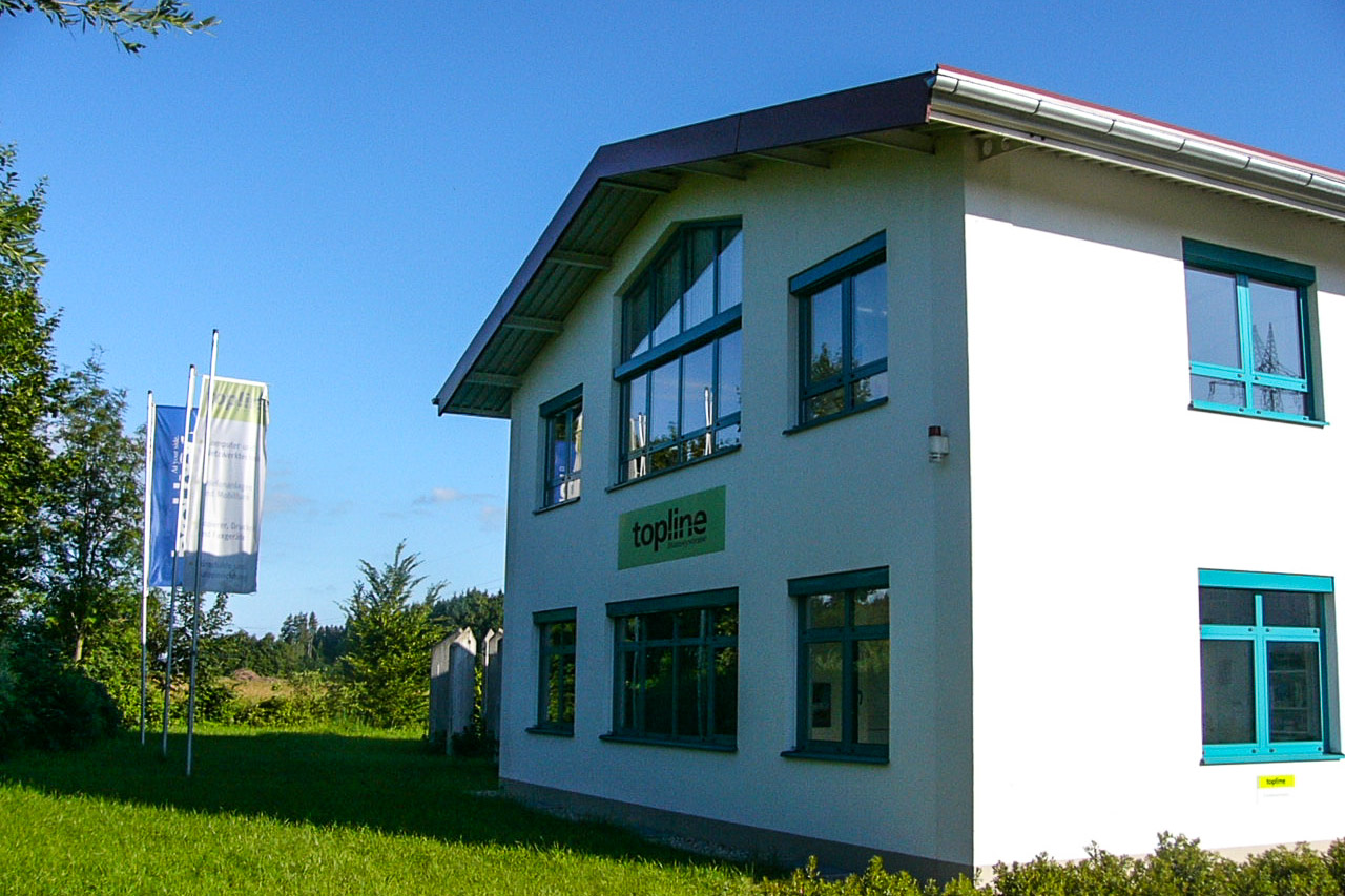 Topline Bürosysteme Firmengebäude in Traunstein