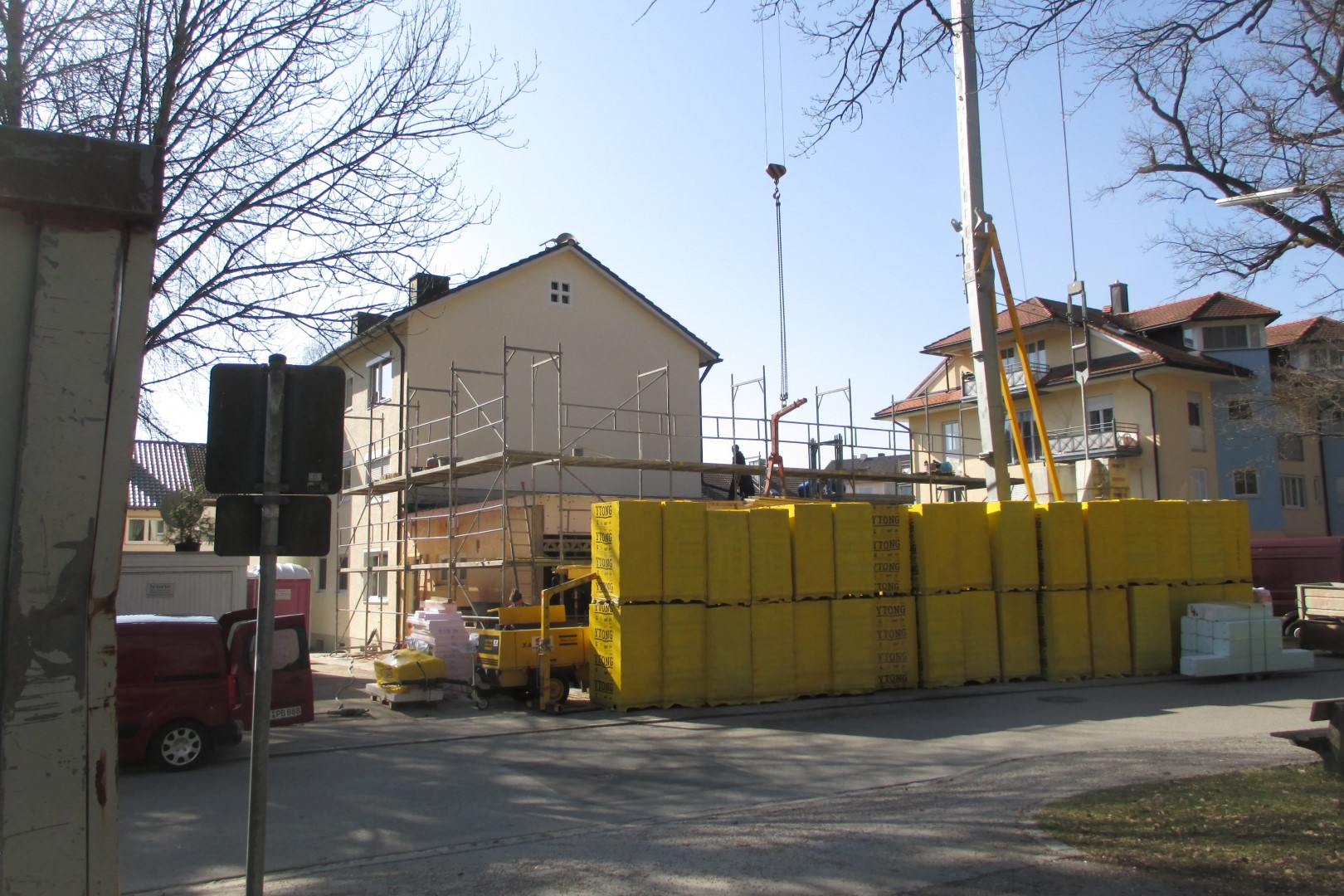 Vor Ausführungs- bzw. Abbruchbeginn