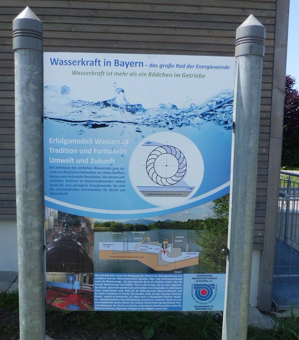 Wasserkraft in Bayern - das große Rad der Energiewende!