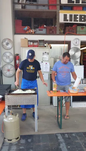 Werkstatt Grillfeier