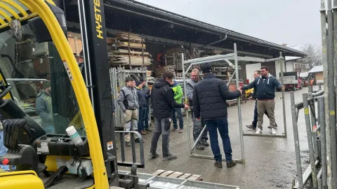 Gesunder Rücken im Bau