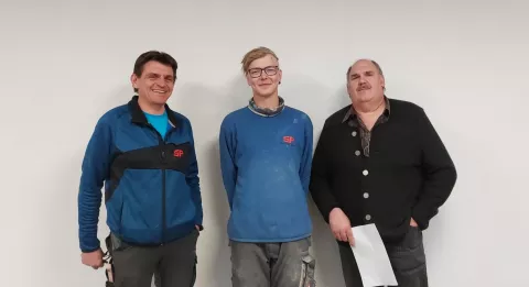 Gesellenprüfung bestanden - Wir gratulieren!
