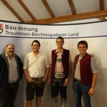 v. links: Andreas Niederbuchner, Patrick Kriegenhofer, Franz Seidl, Bernhard Posch