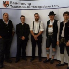 v. links: Andreas Niederbuchner sen., Stefan Hofmann, Andreas Maier, Andreas Niederbuchner jun., Hans Hofmeister